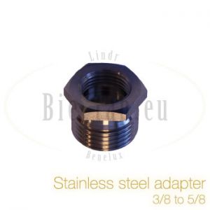 Stainless steel adapter 3/8